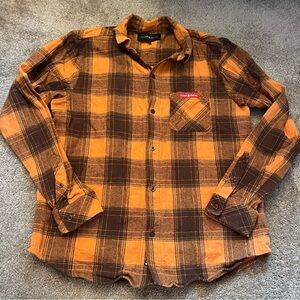 Teddy Fresh Plaid Flannel Size Small Unisex